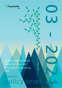 Frauenhofer ISI_Paper 2021 - Systemische Resilienz 
